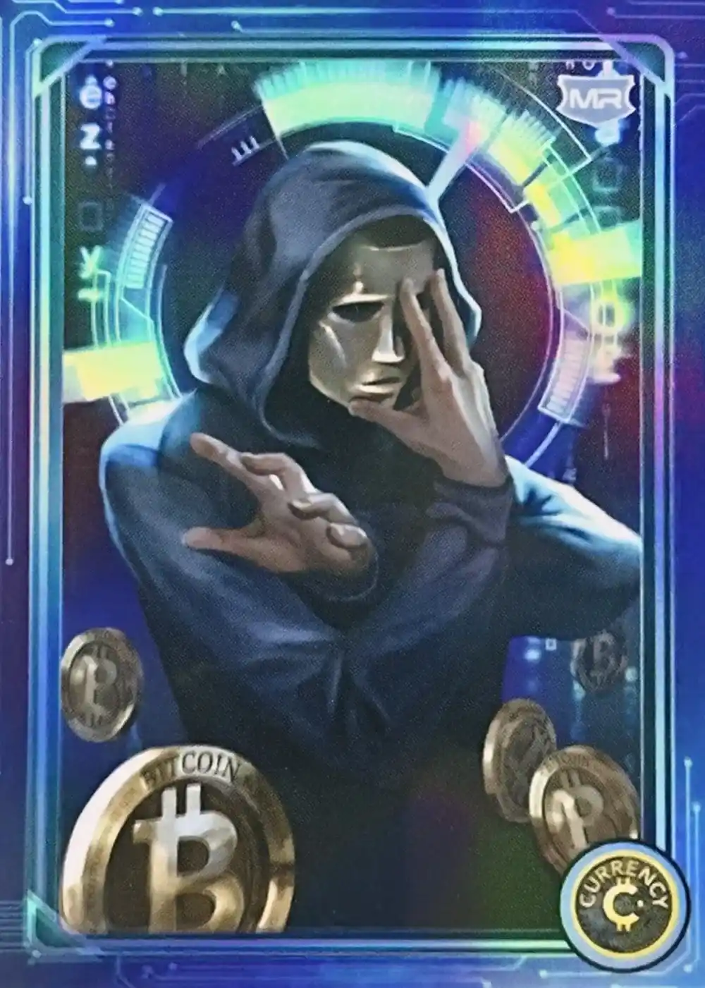 Satoshi Nakamoto card front
