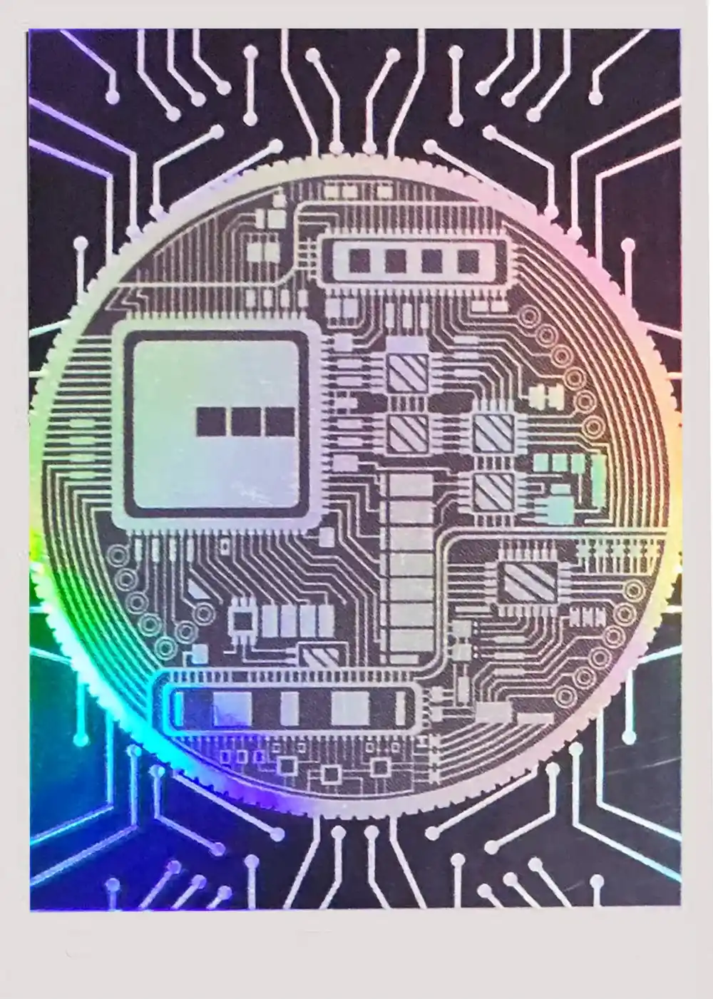 Bitcoin One of Twenty-One (Holo (/21)) card back