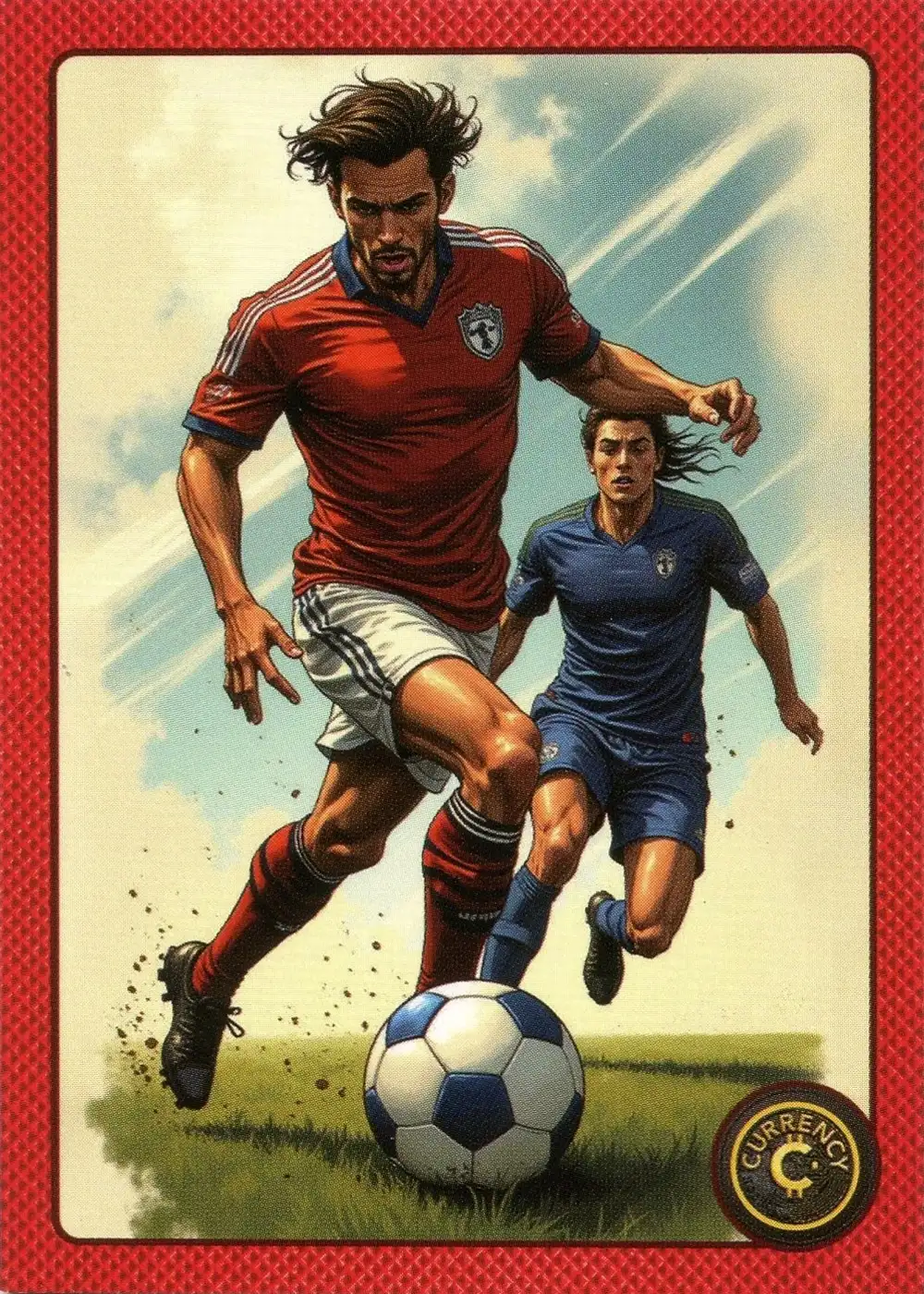 Futbol card front