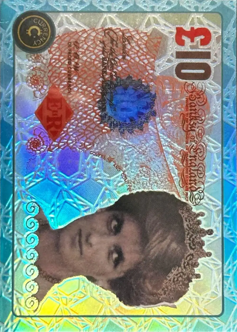 Banksy Di-Faced Tenner (Aquamarine) thumbnail