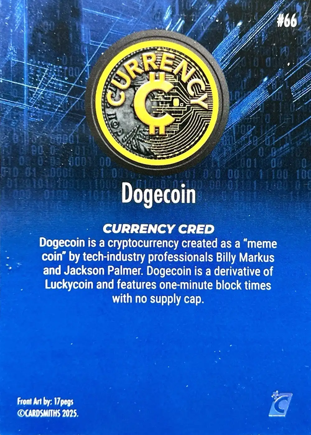 Dogecoin (Base) card back