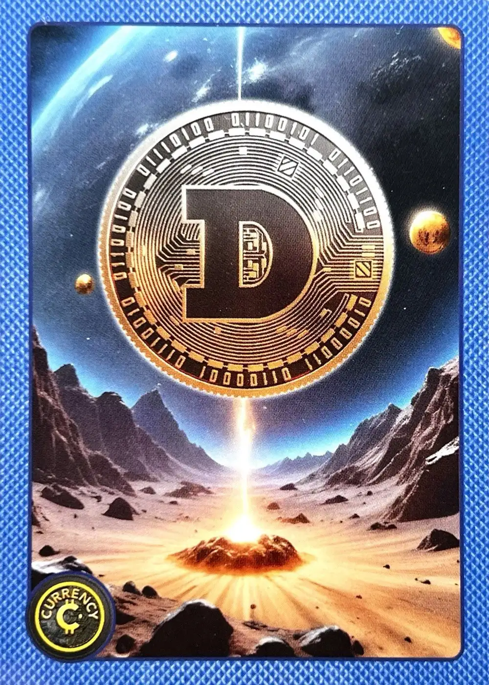 Dogecoin card front