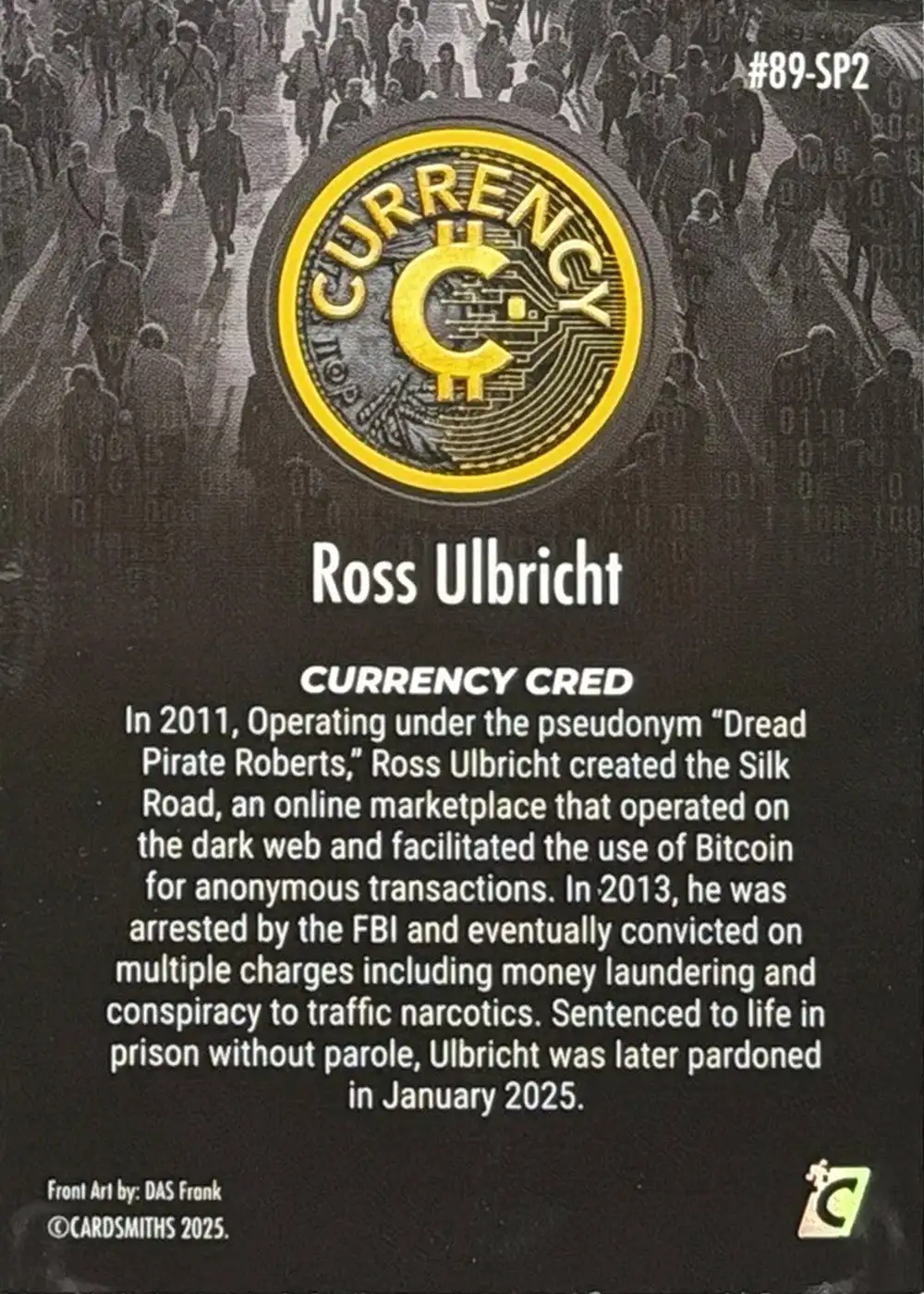 Ross Ulbricht (Mask) (Base) card back