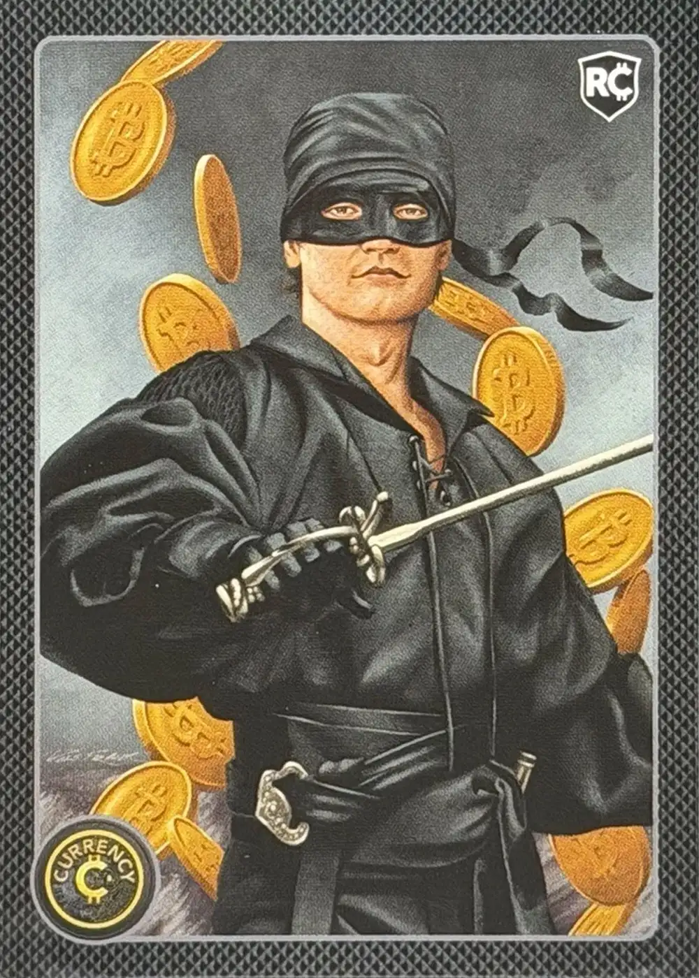 Ross Ulbricht (Mask) card front