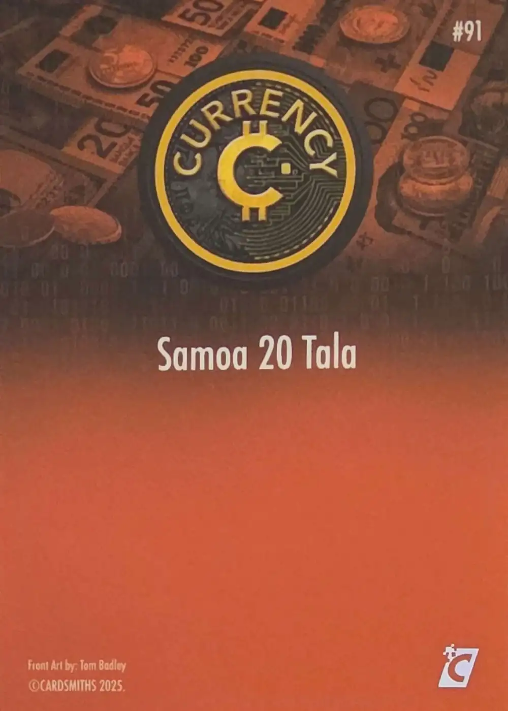 Samoa 20 Tala (Base) card back