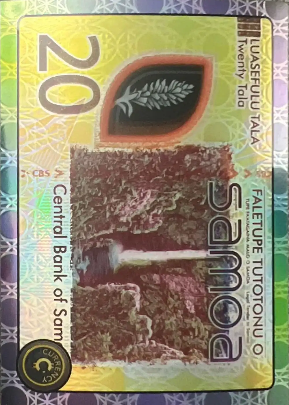 Samoa 20 Tala (Mystic Topaz) thumbnail