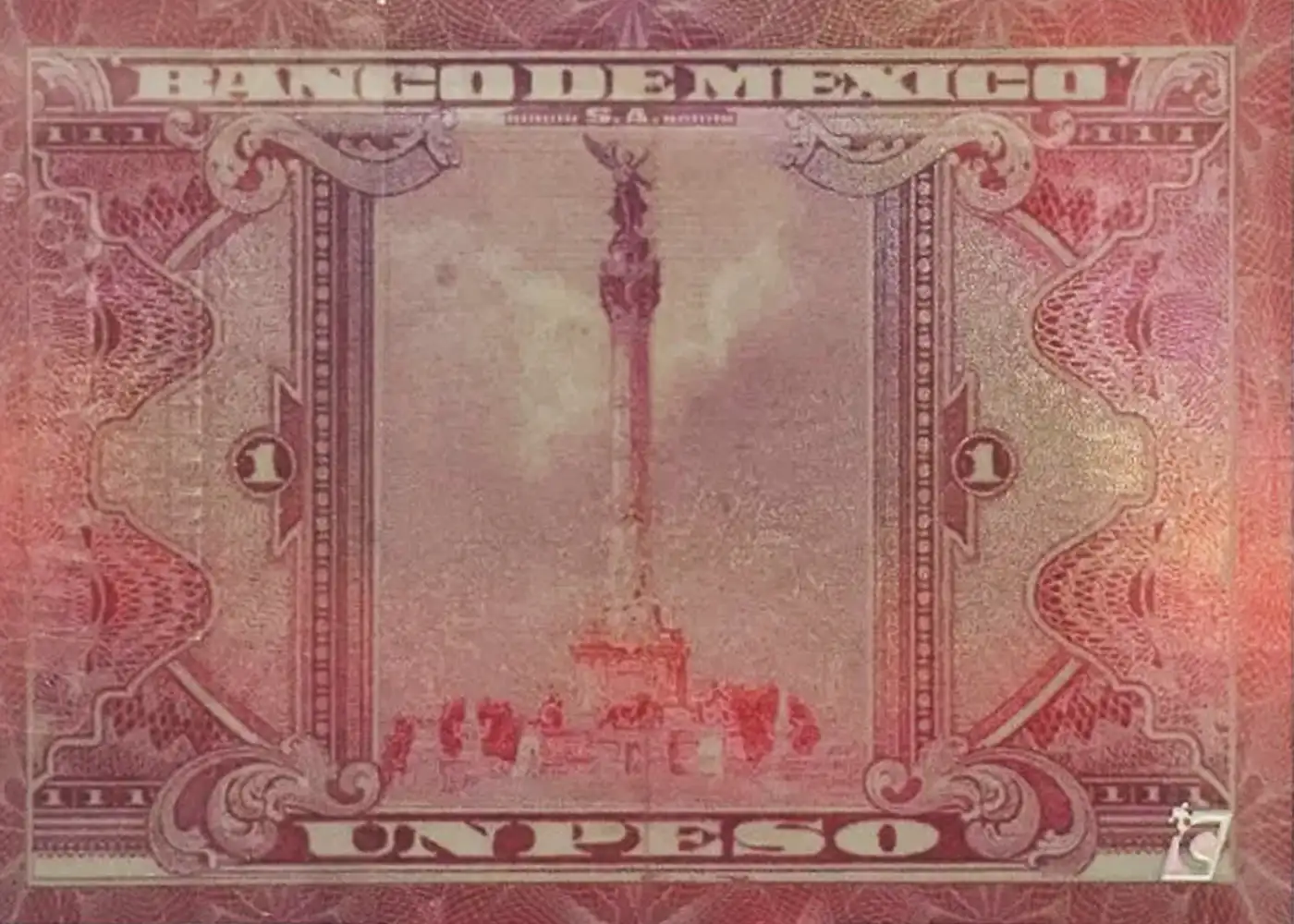 Mexico Un Peso (Double-Sided Holo Foil) card back