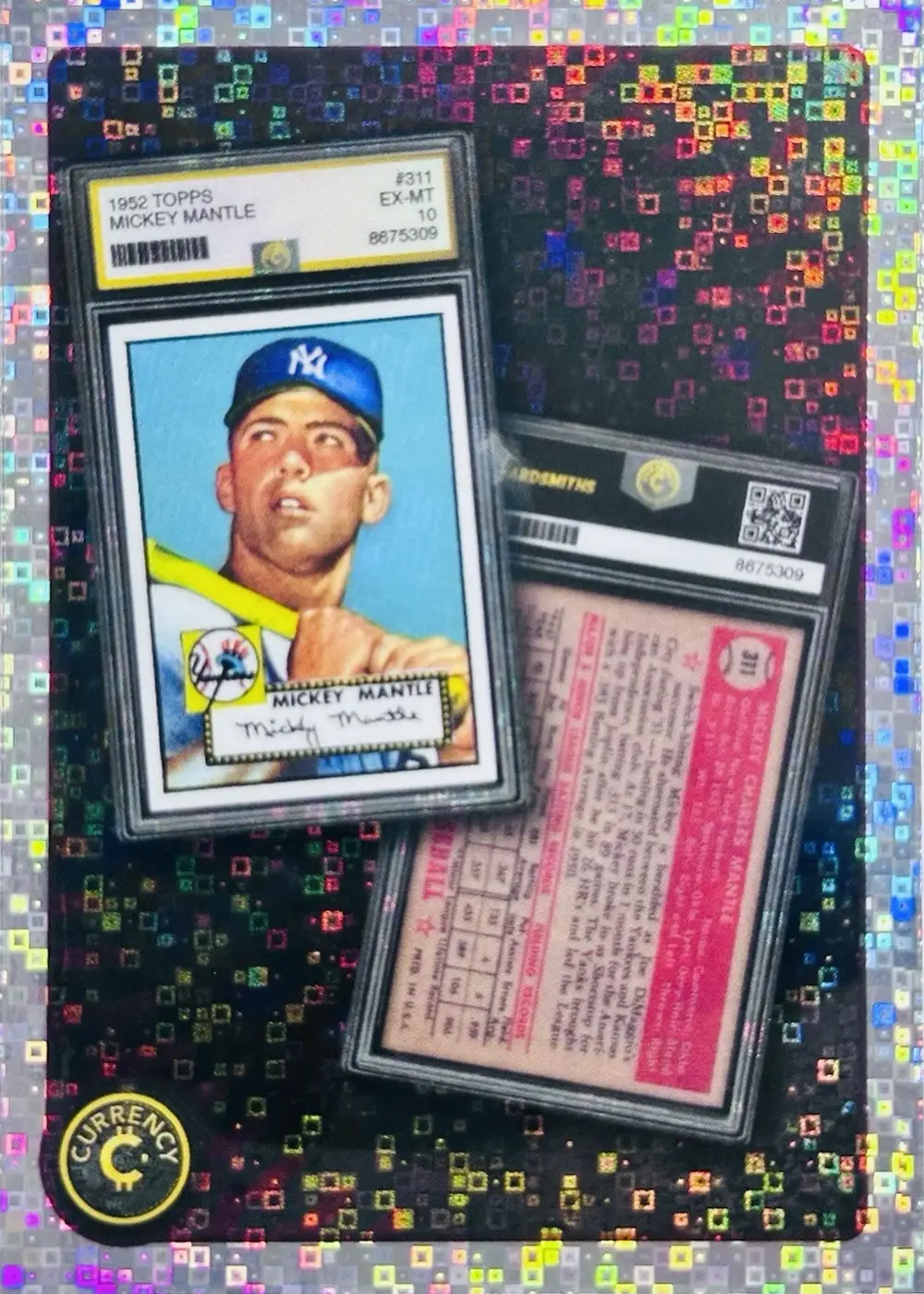 1952 Mickey Mantle (Matrix Foil) thumbnail