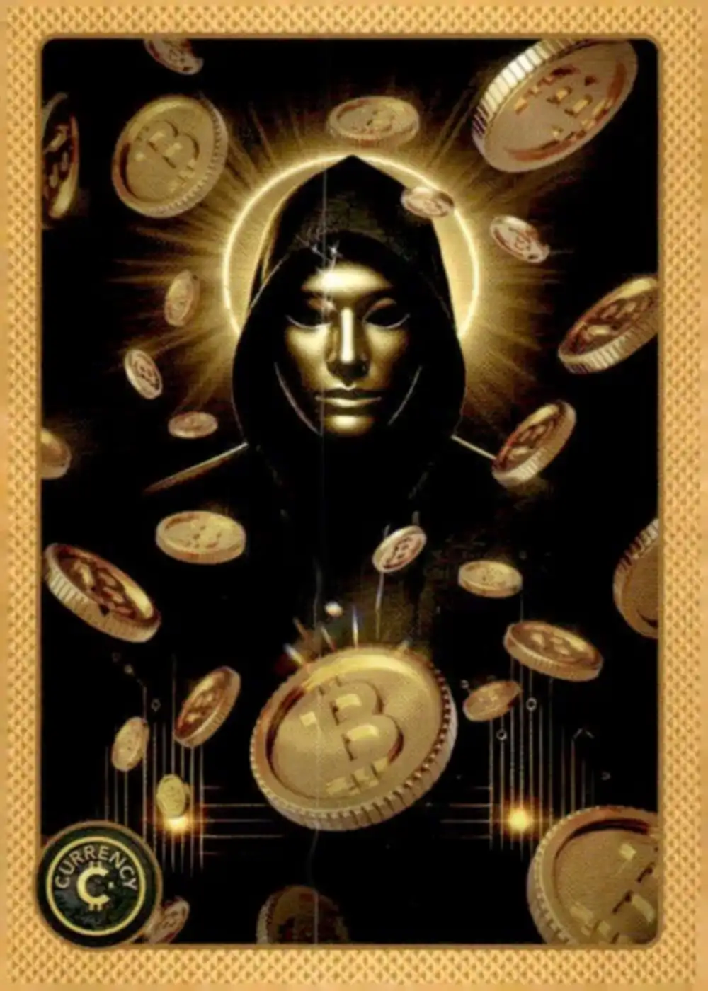 Satoshi Nakamoto card front