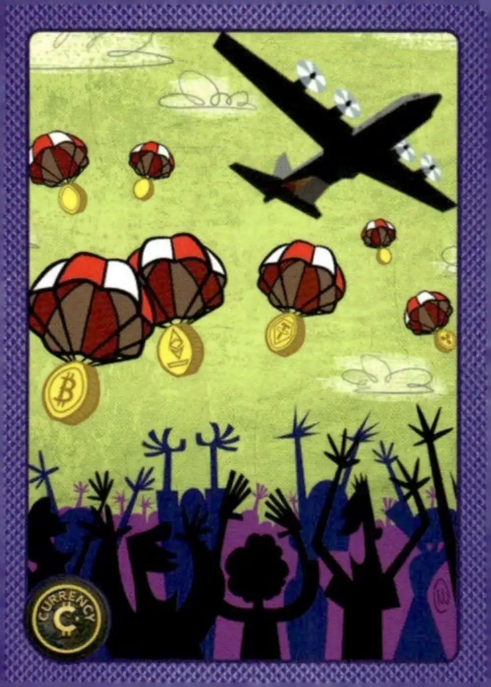 Airdrop card front
