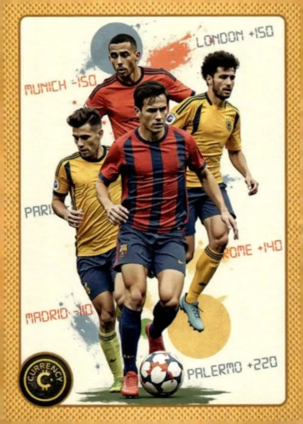 Soccer card front