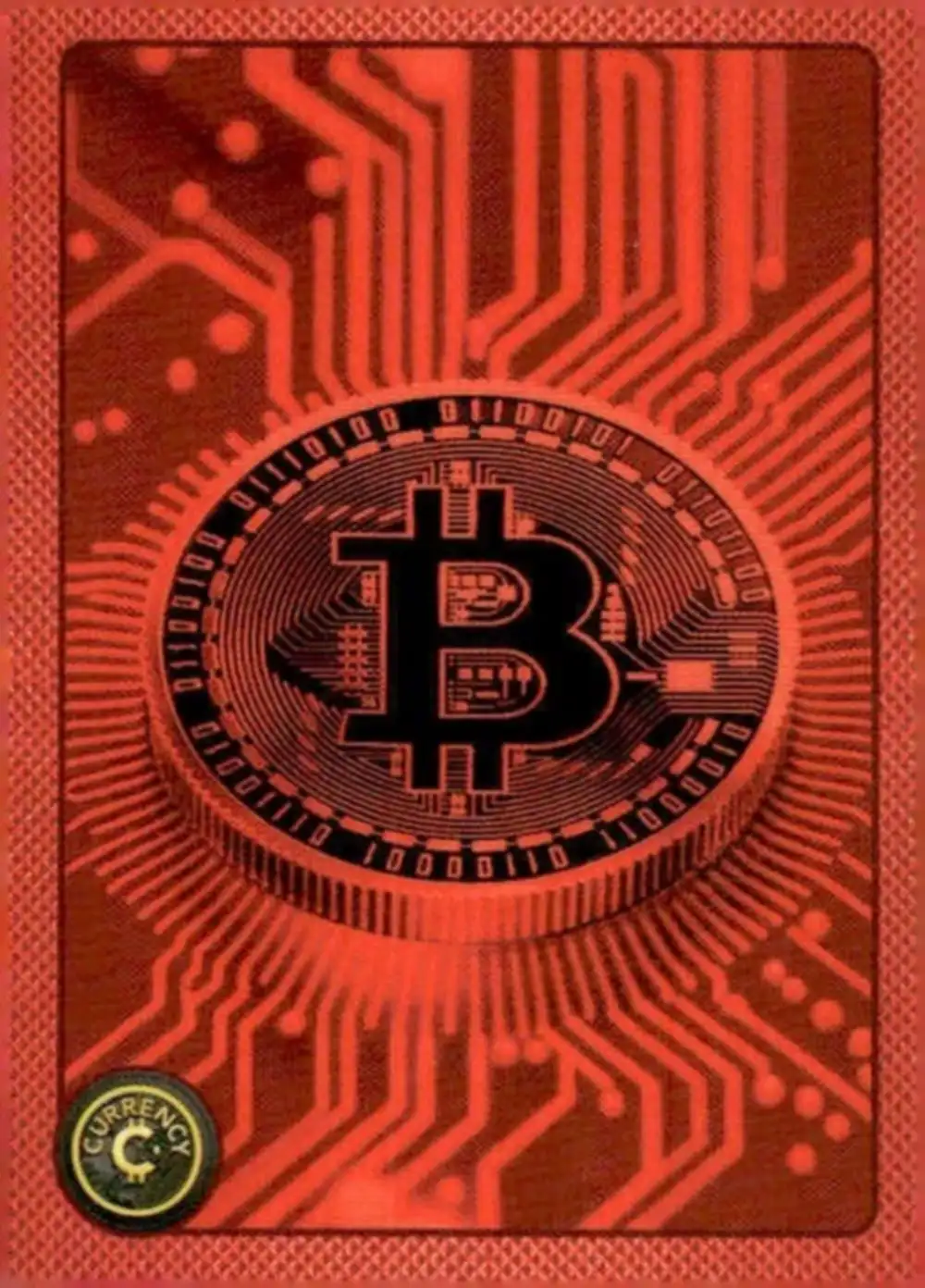 Bitcoin card front
