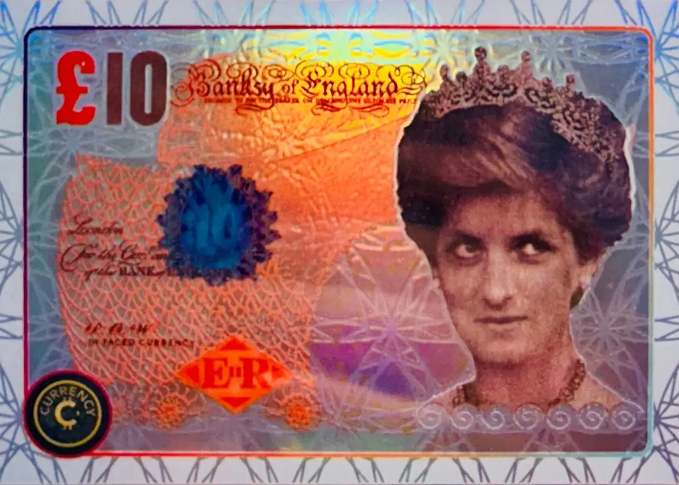 Banksy Di-Faced Tenner (Opal) thumbnail