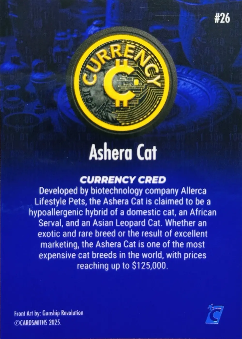 Ashera Cat (Base) card back