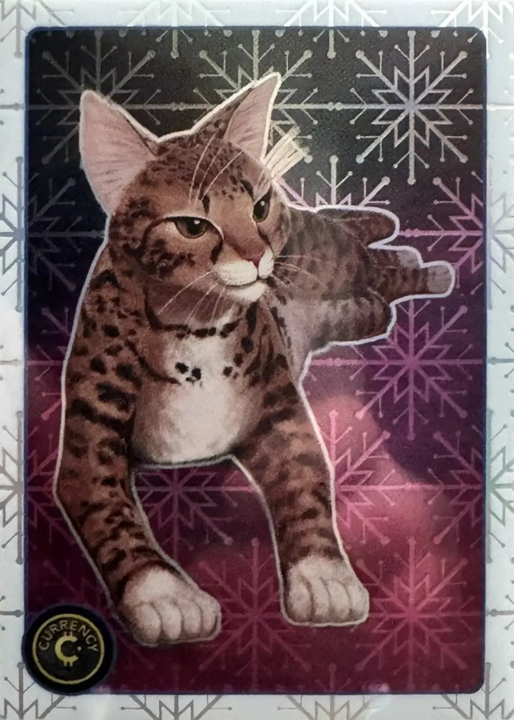 Ashera Cat (Snowflake Refractor) thumbnail