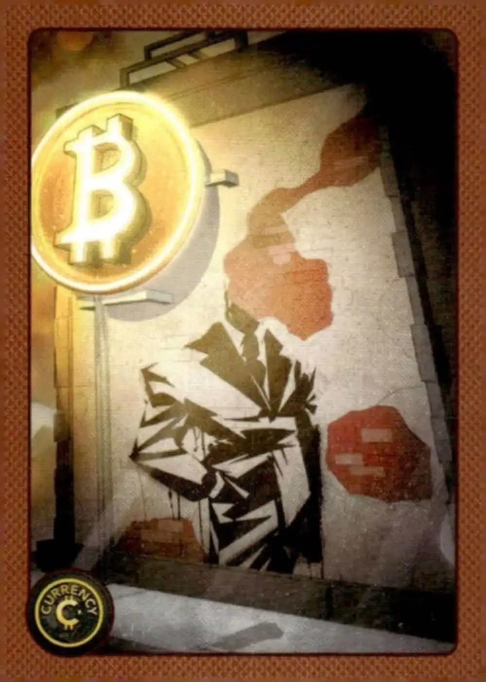 Satoshi Nakamoto card front