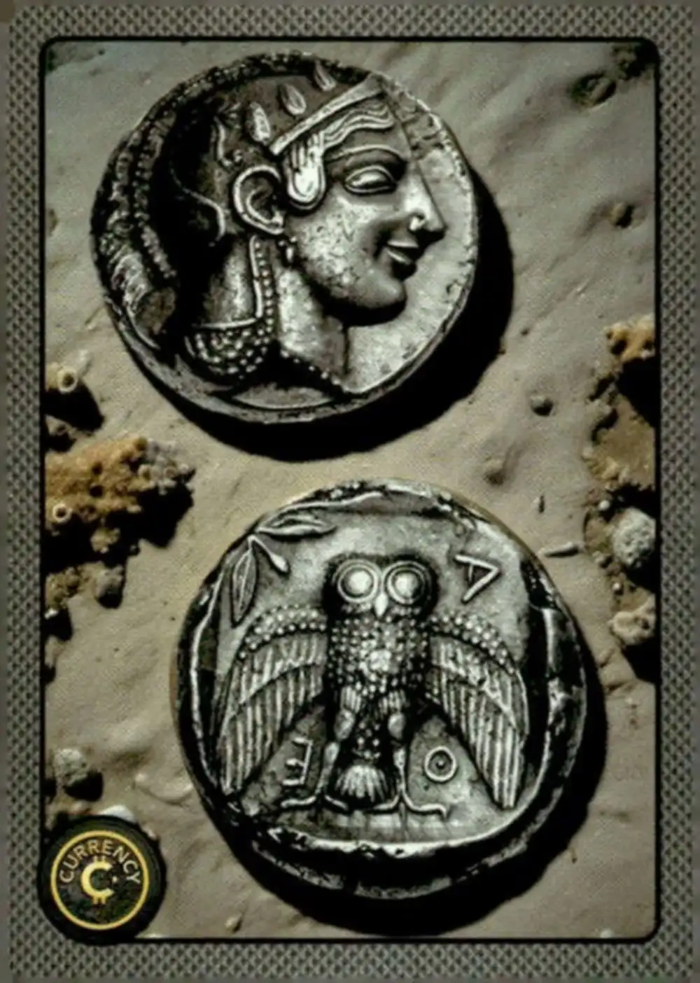 Athenian Dekadrachm card front