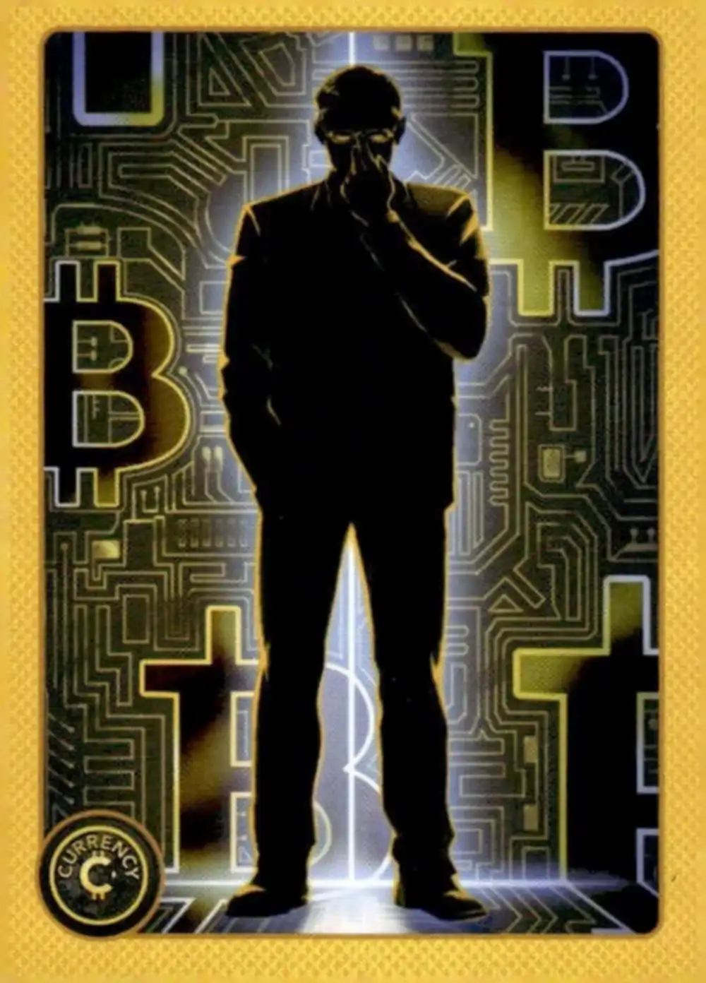 Satoshi Nakamoto card front