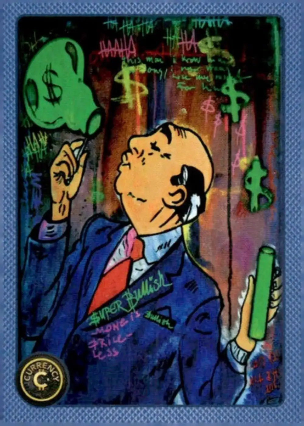 Bubble card front