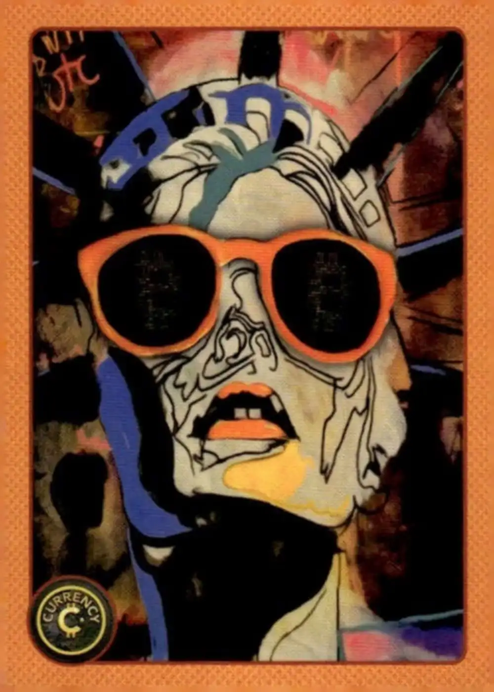 Bitcoin card front