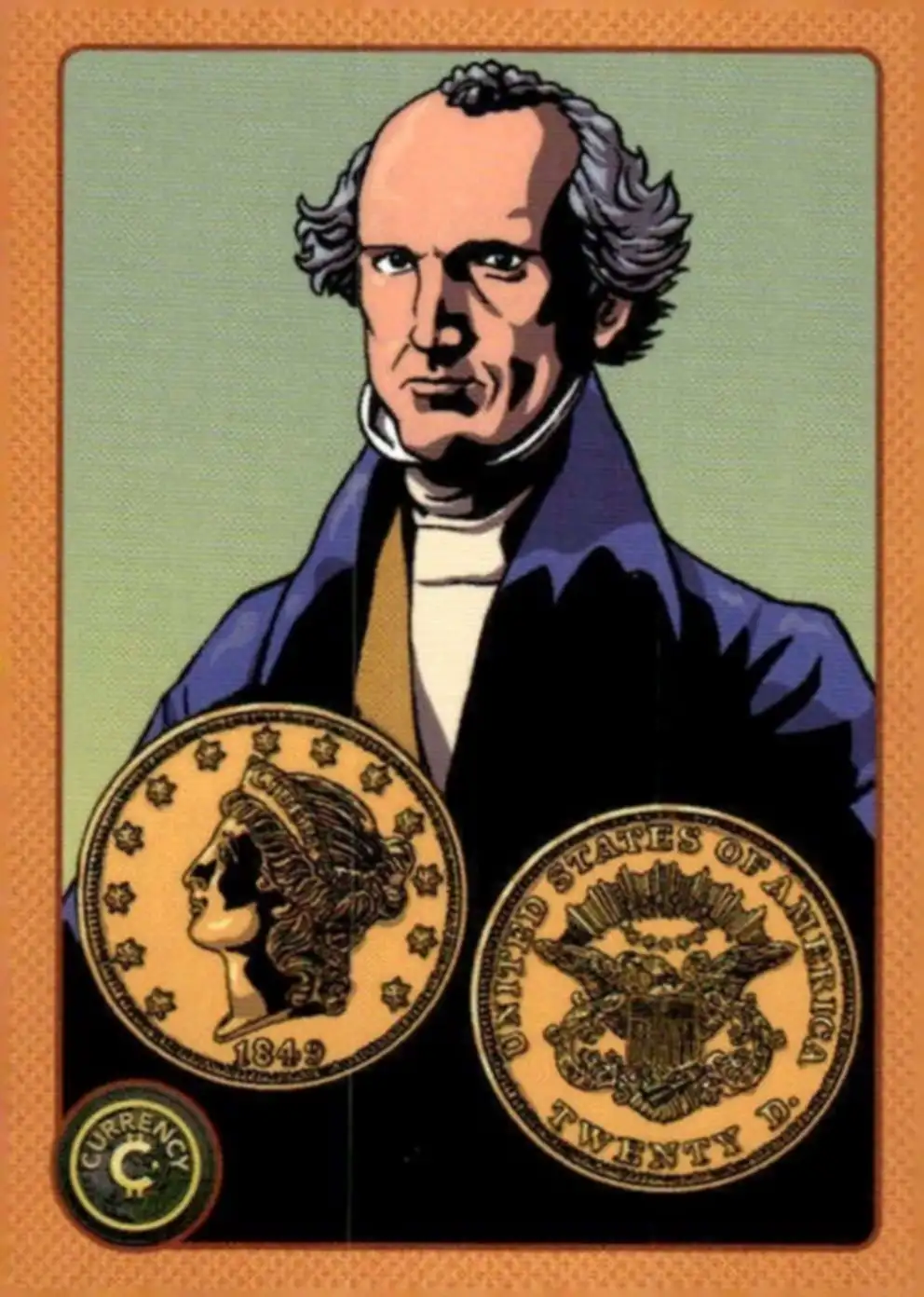 $20 Liberty Head card front