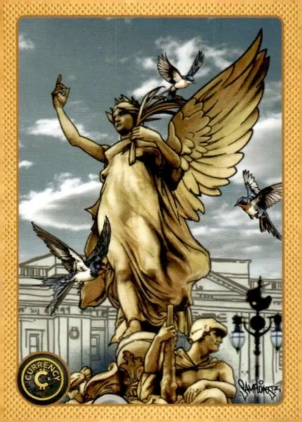 Buckingham Palace card front