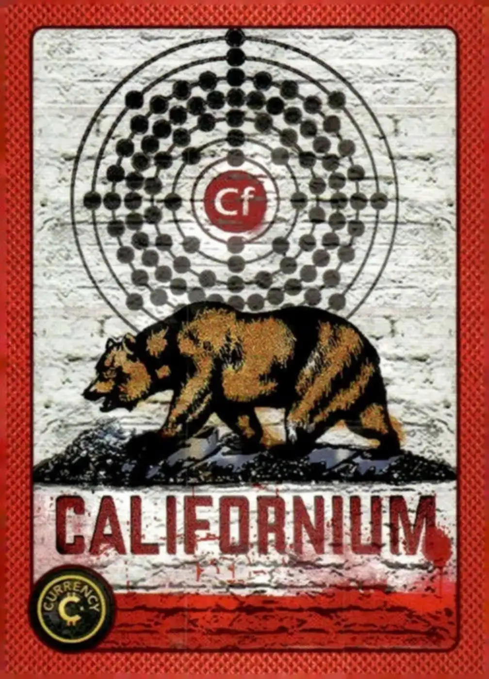 Californium card front