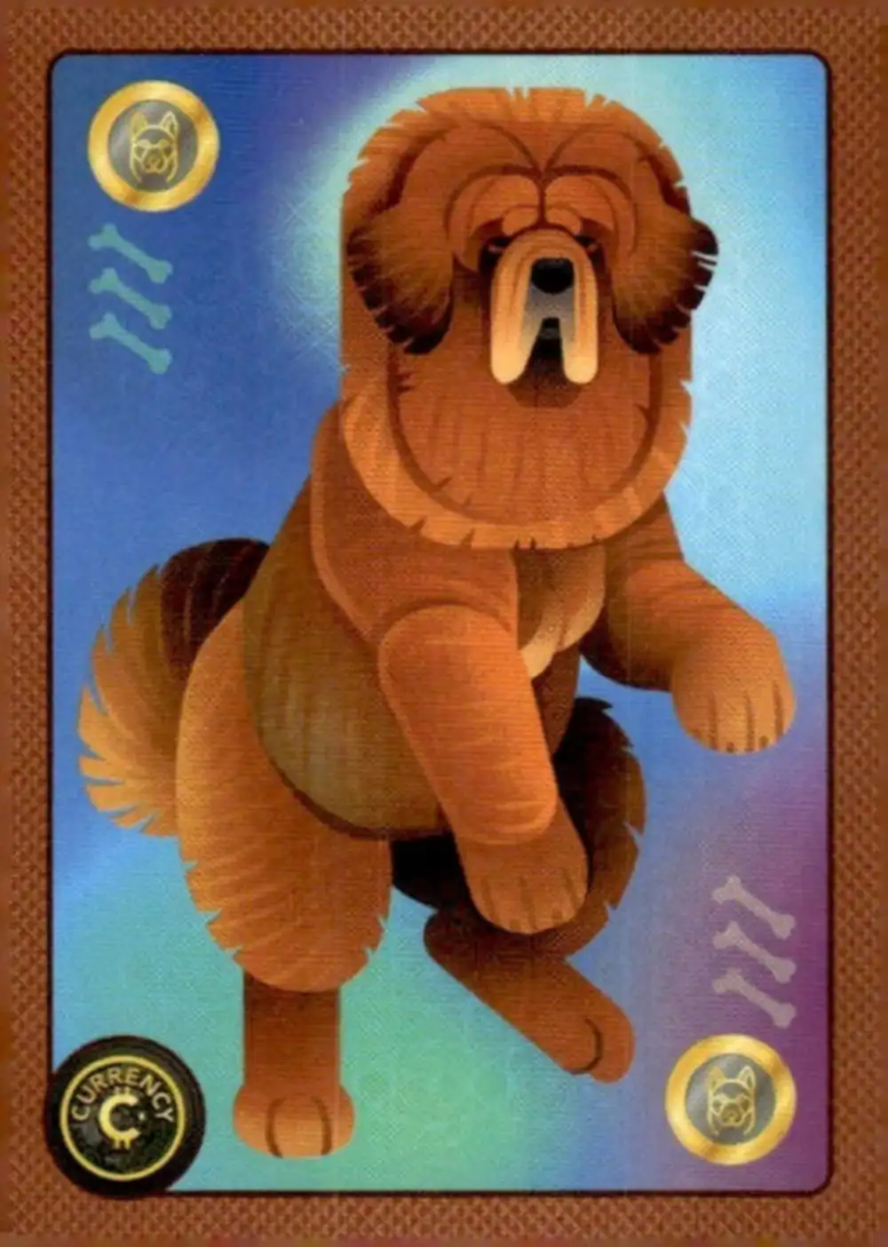 Tibetan Mastiff card front
