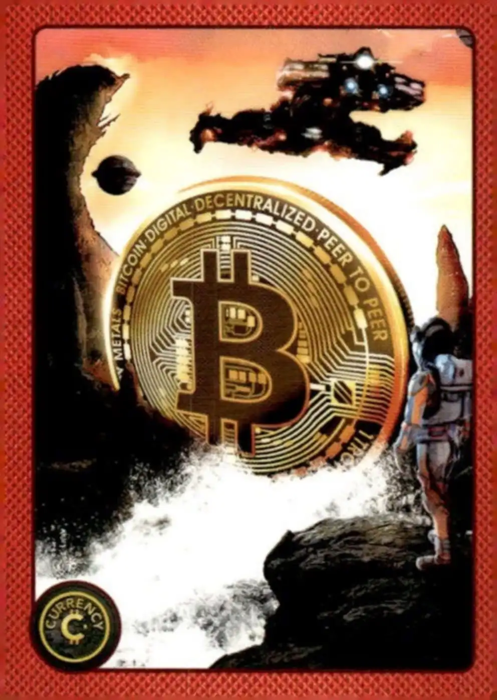 Bitcoin card front