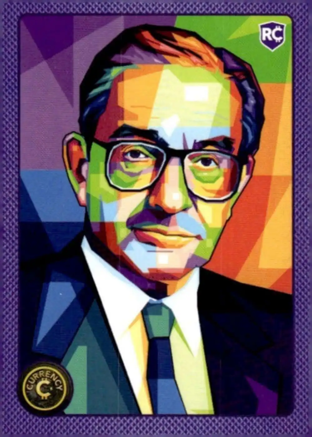 Alan Greenspan card front