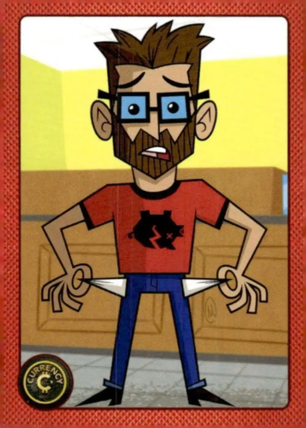Debt card front