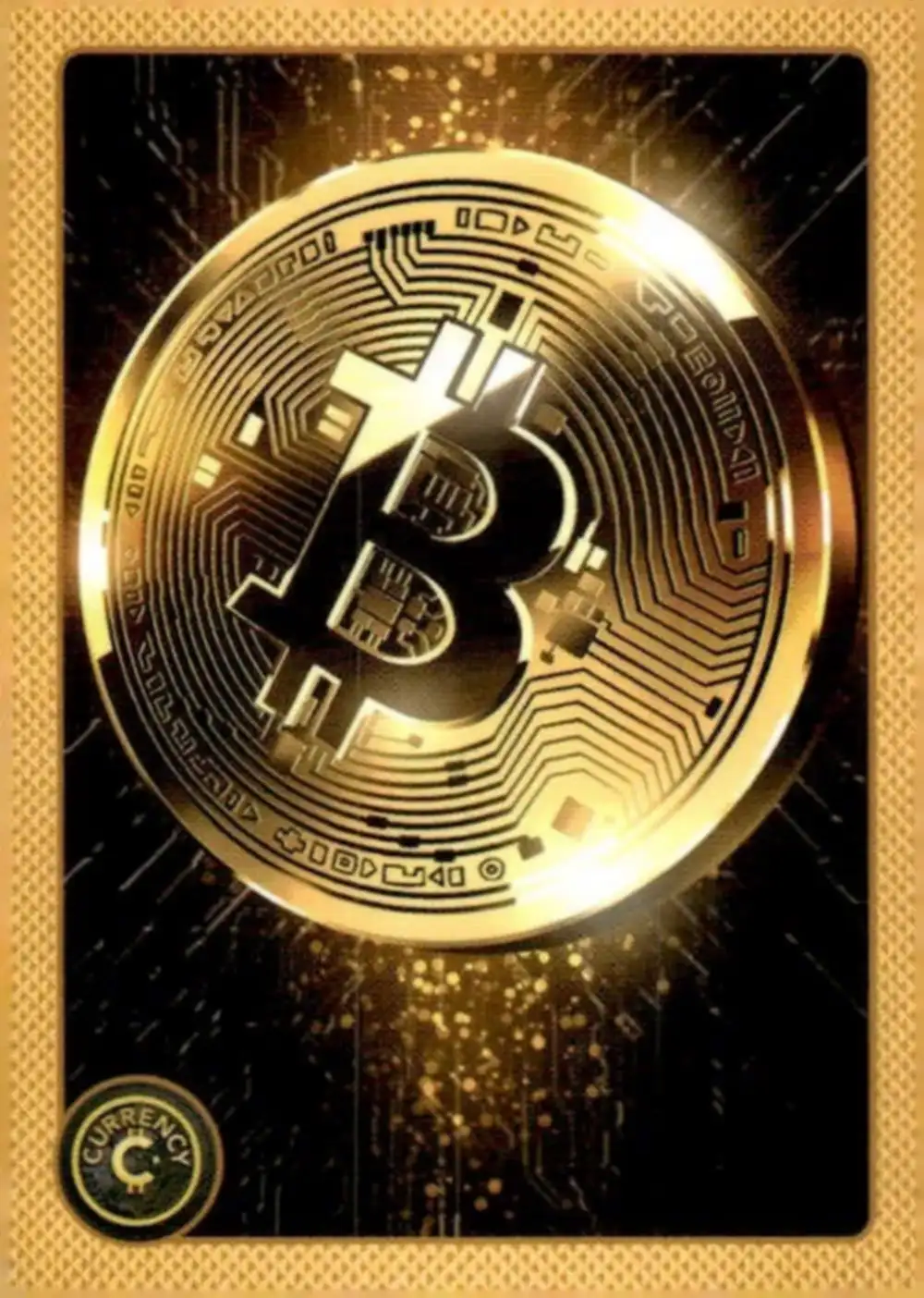 Bitcoin card front