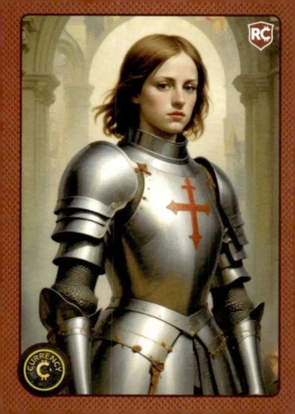 Joan Of Arc card front