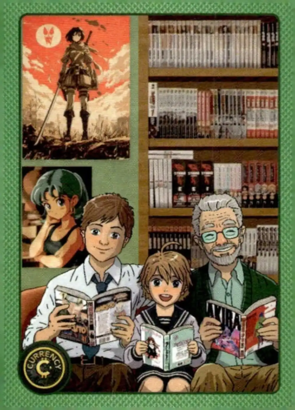 Manga card front