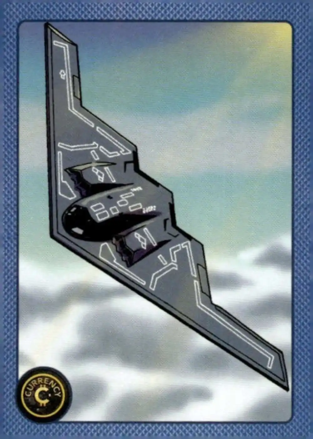 B-2 Spirit card front