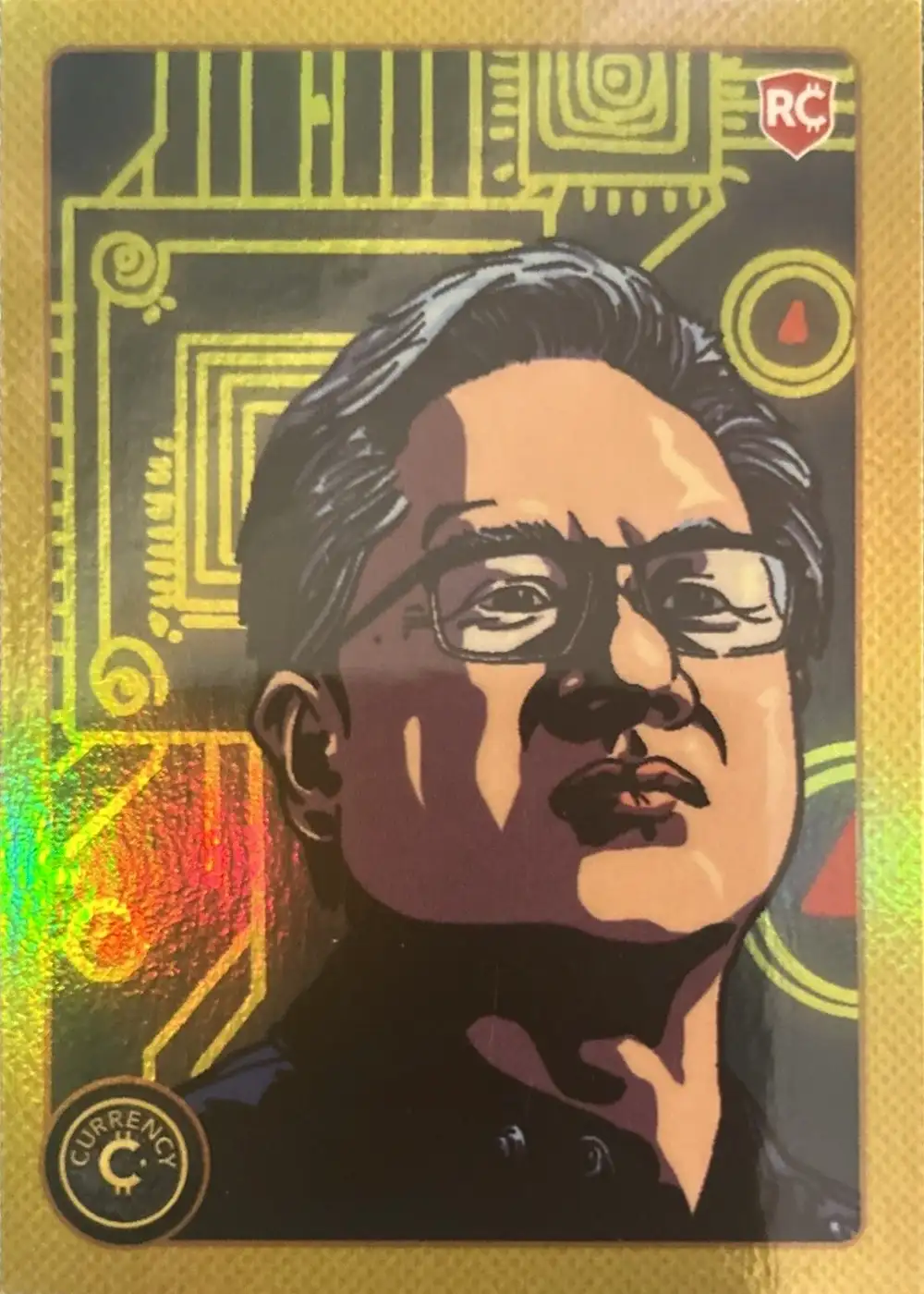 Jensen Huang (Rainbow Holofoil) thumbnail