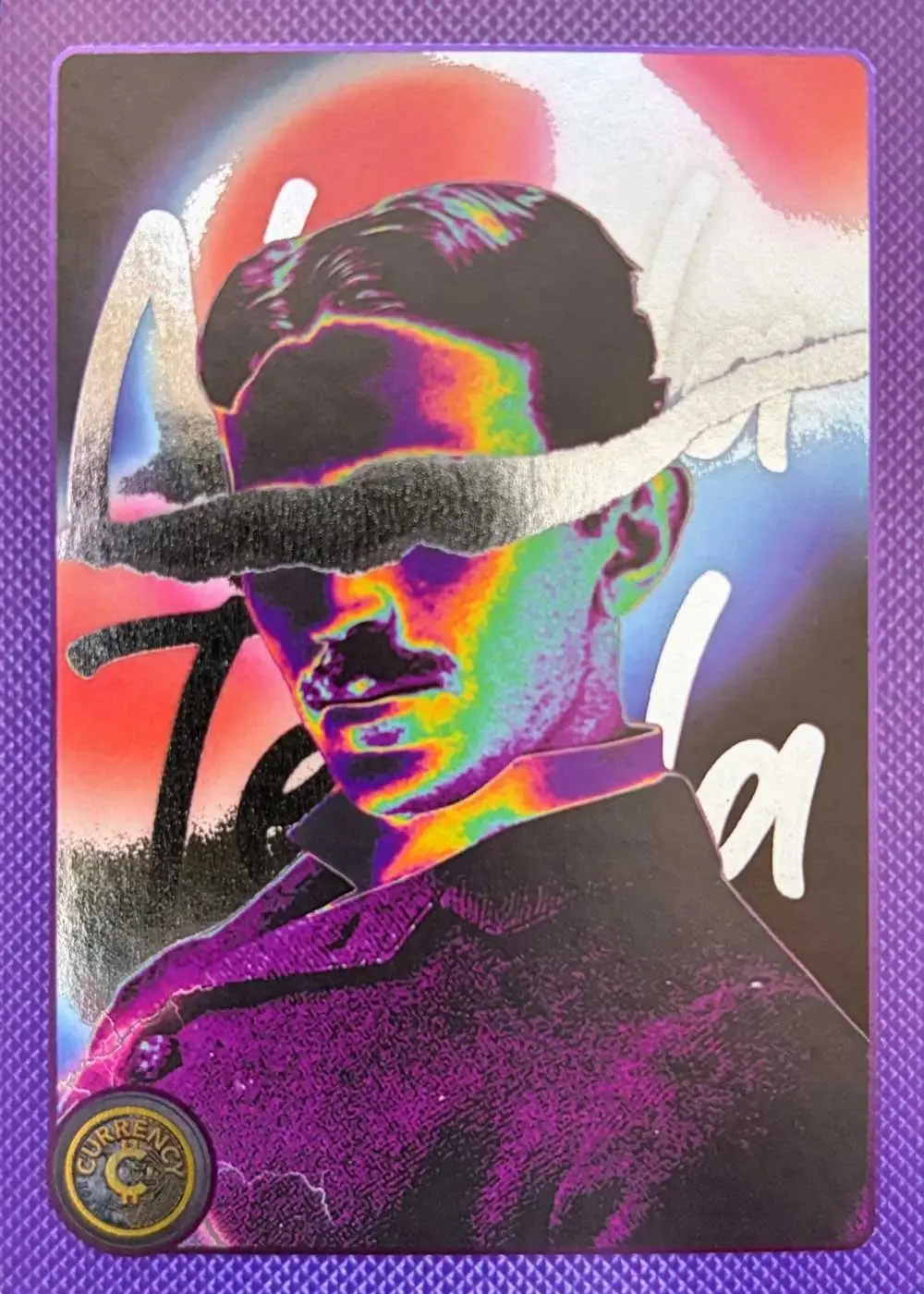 Nikola Tesla (Iced Foil) thumbnail