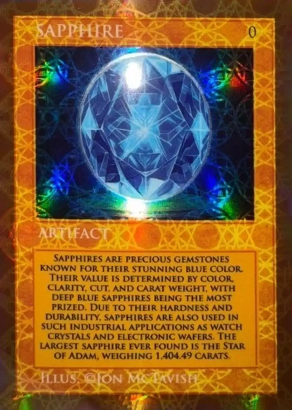 Sapphire (Rainbow Holofoil) thumbnail