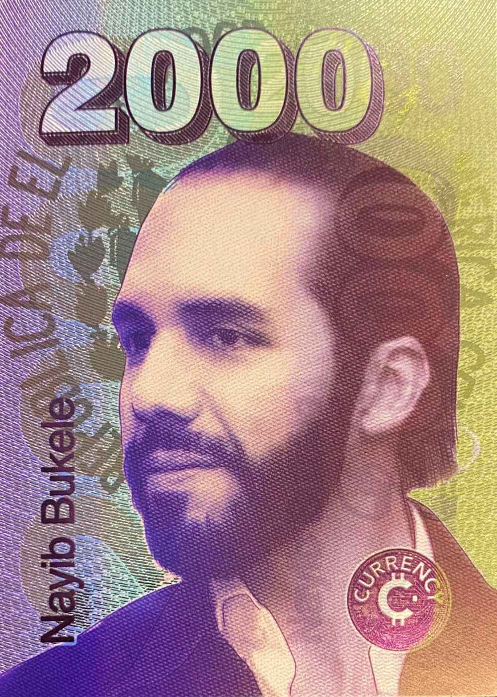 Nayib Bukele (2000) card front