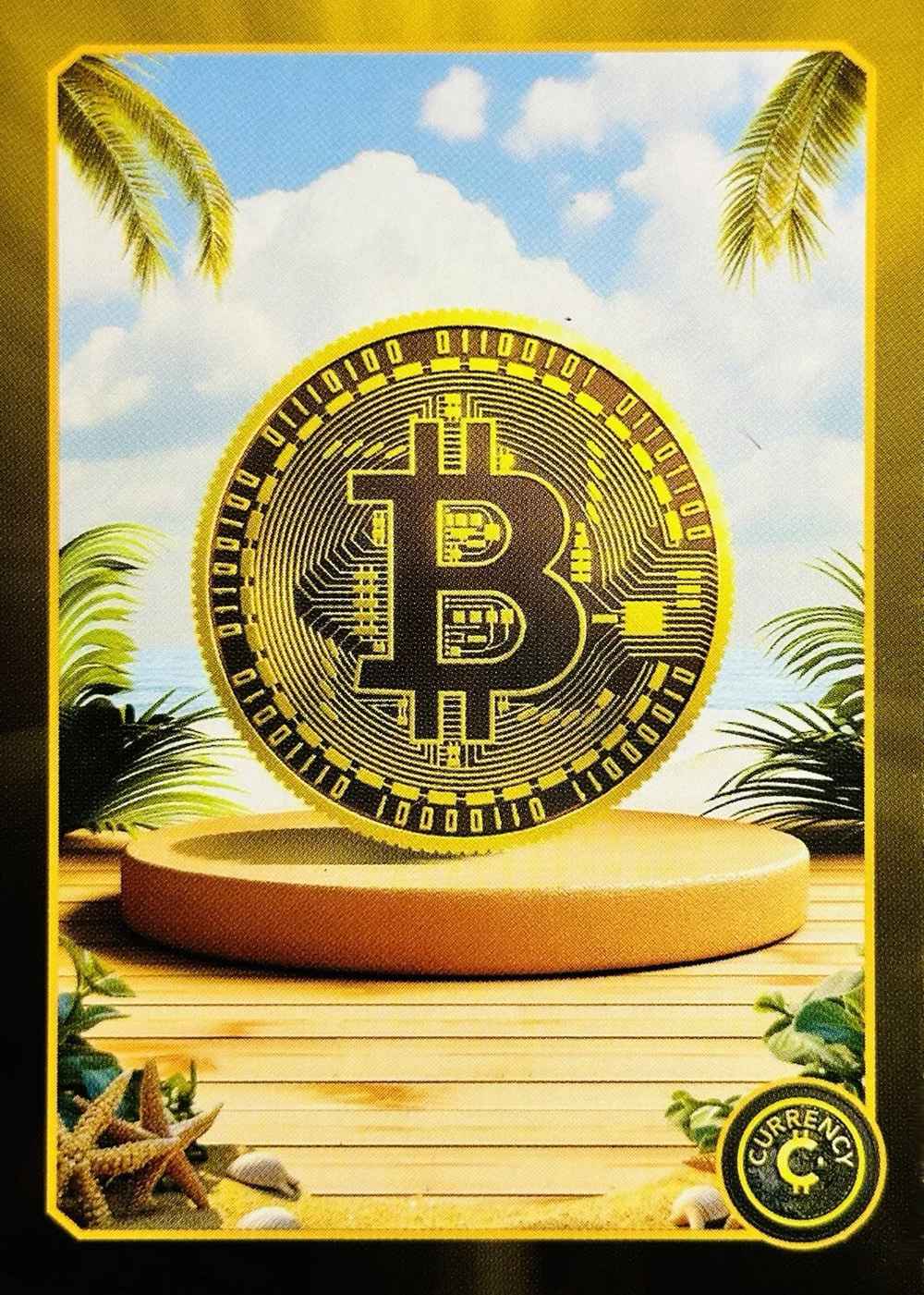 Bitcoin card front