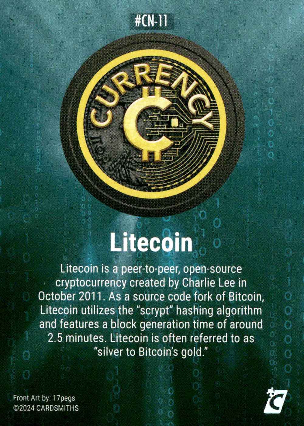 Litecoin (Base) card back