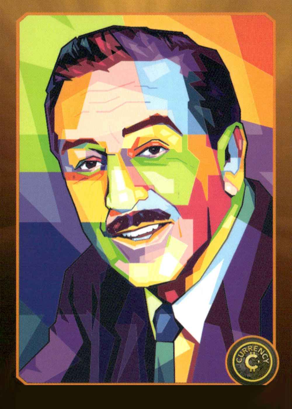 Walt Disney card front
