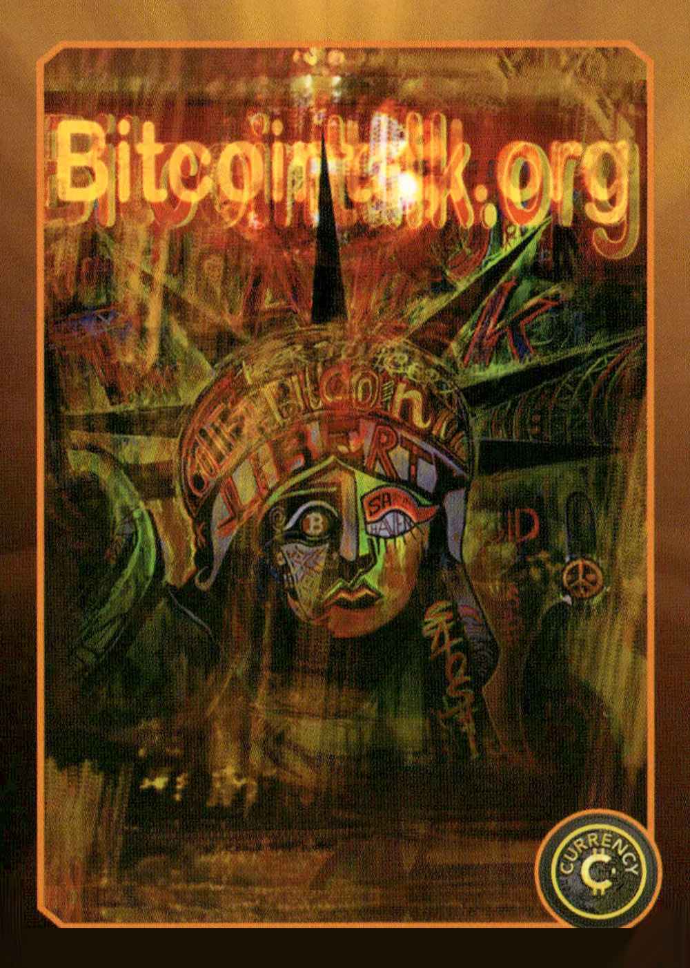 Bitcointalk.org card front