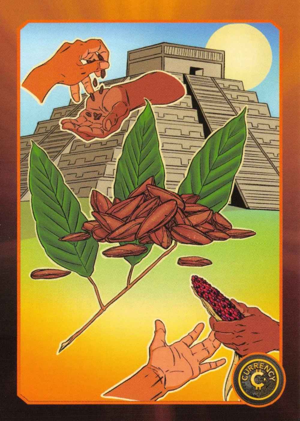 Cacao Beans card front