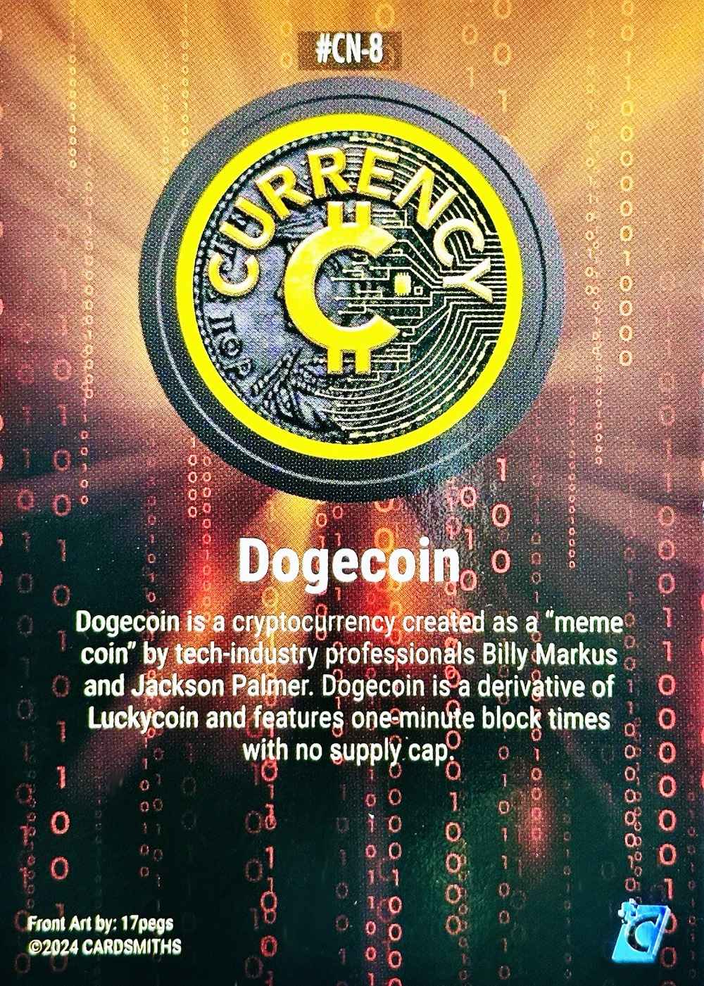 Dogecoin (Base) card back