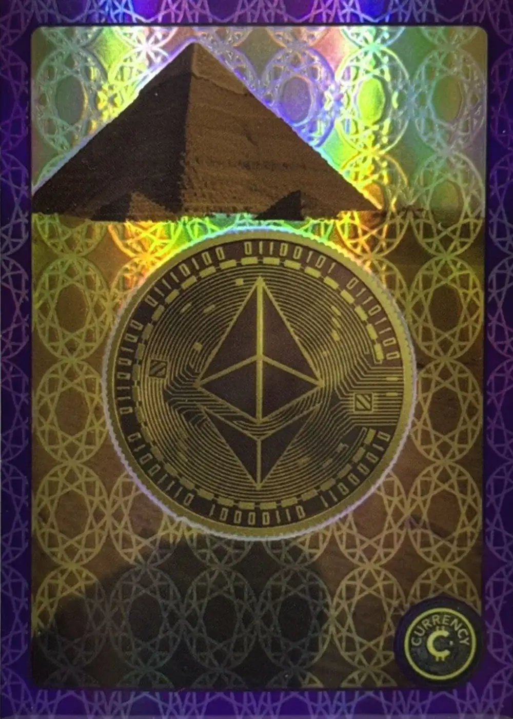 Ethereum card front