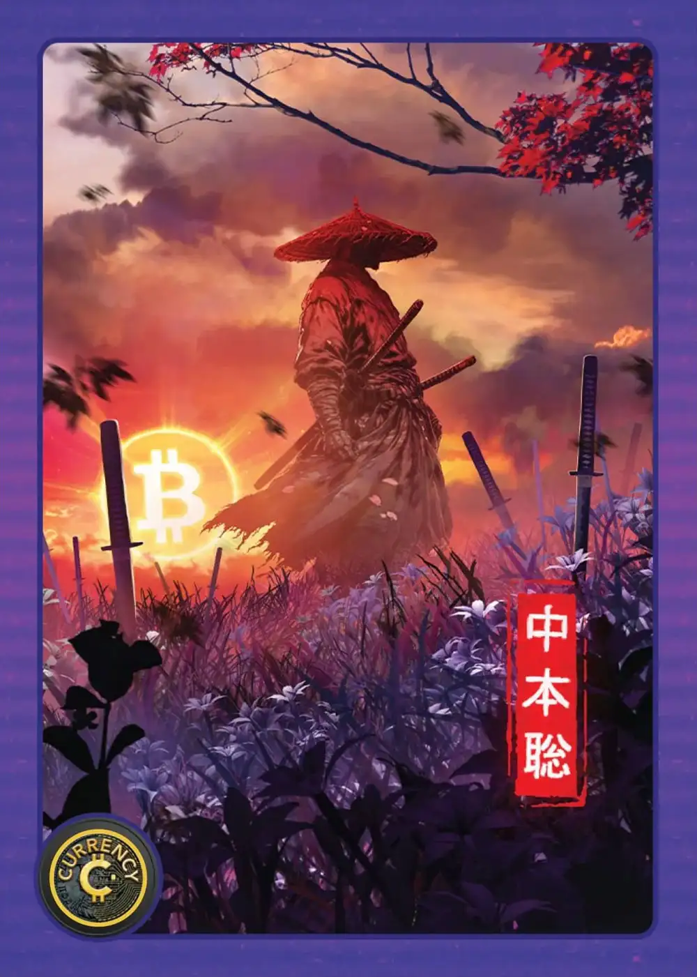 Satoshi Nakamoto card front