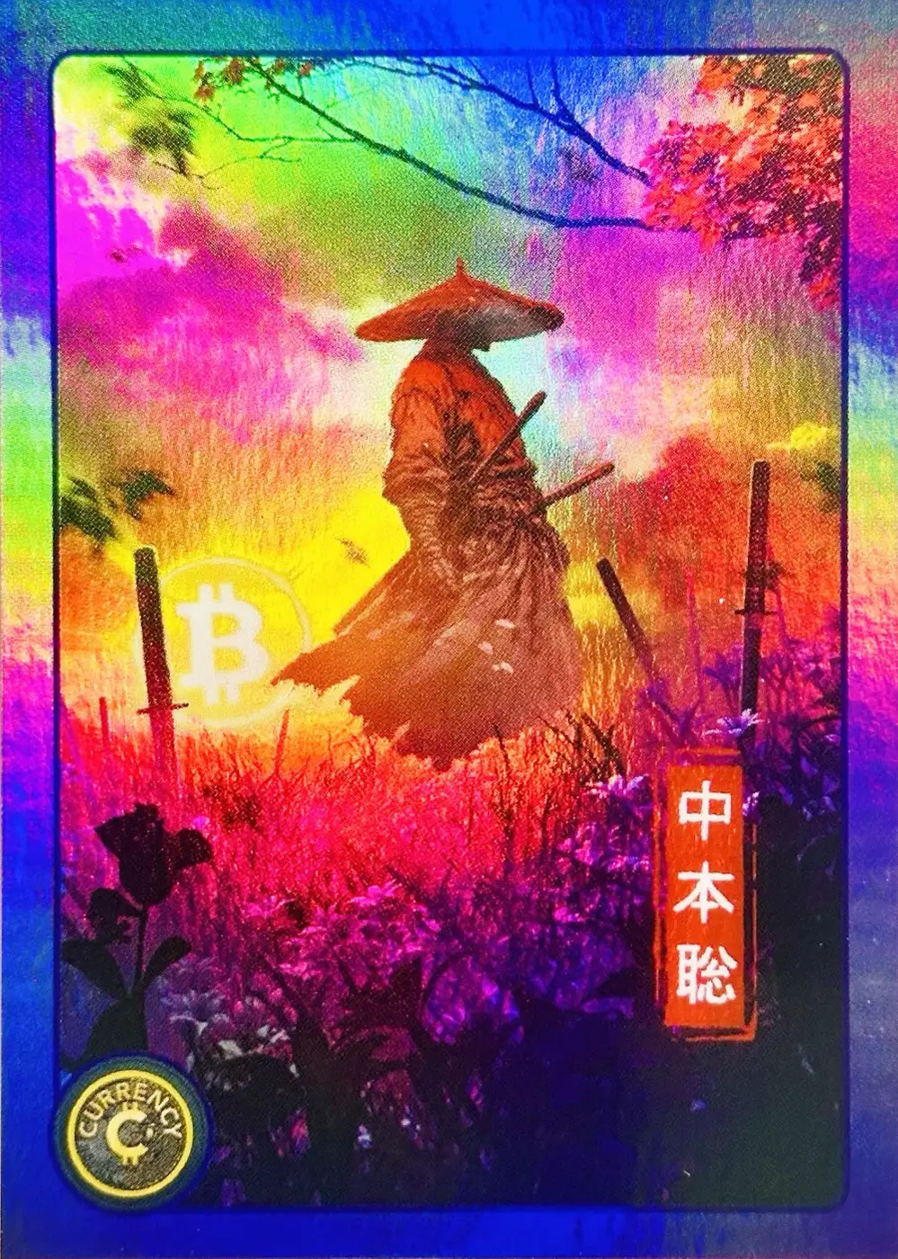 Satoshi Nakamoto (Rainbow Holofoil) thumbnail
