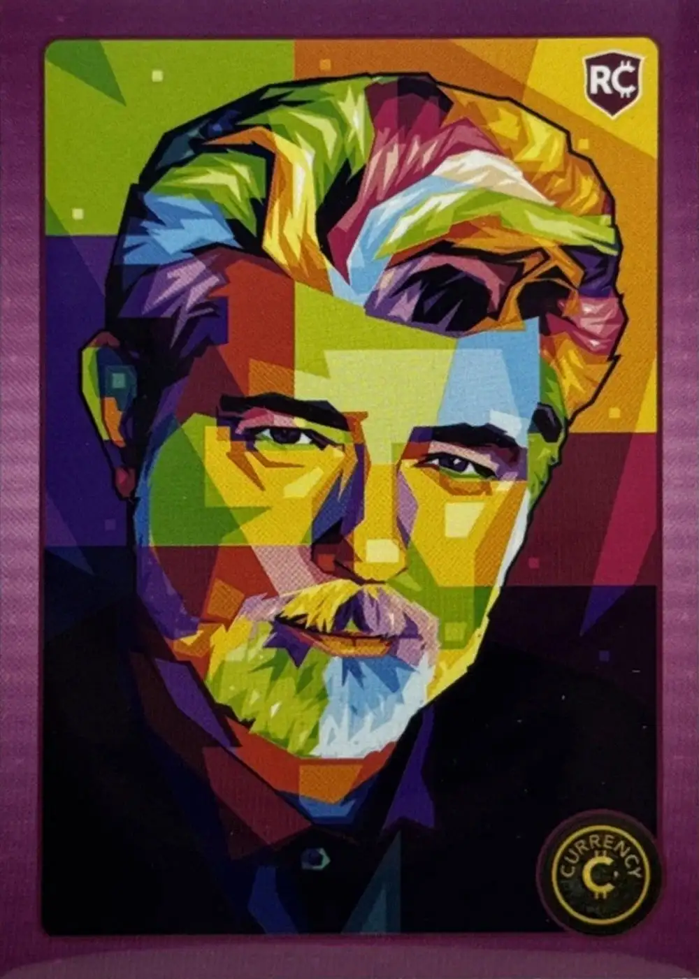 George Lucas card front