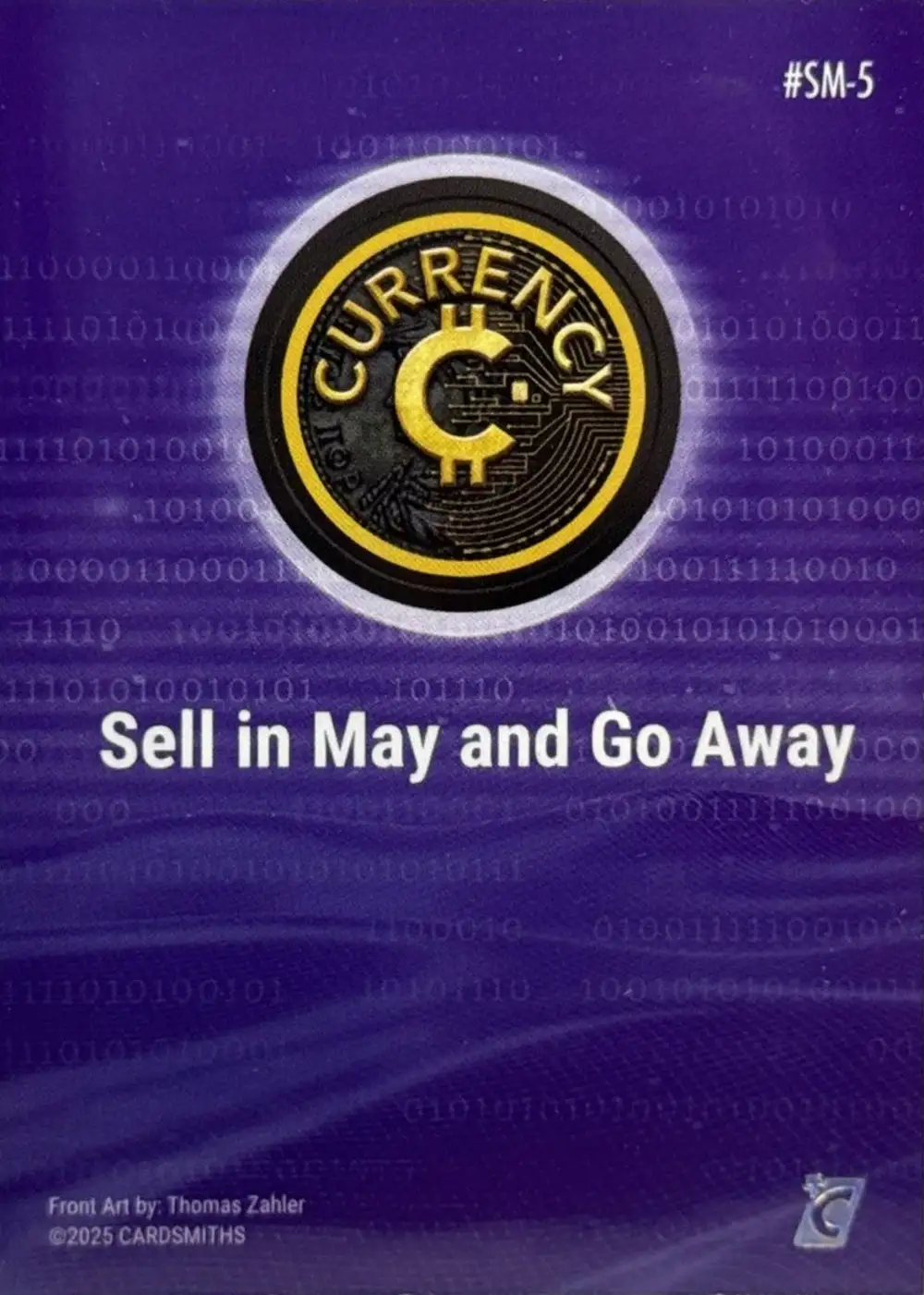 Sell In May And Go Away (Base) card back